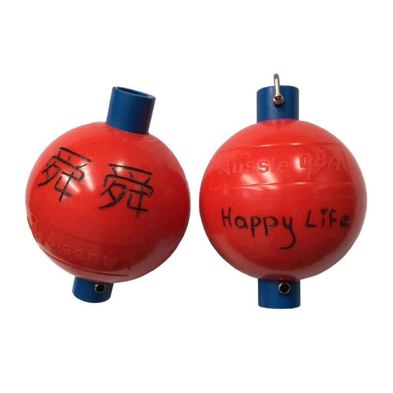 Panda Ball Custom Engraving Chinese Characters Happy Life